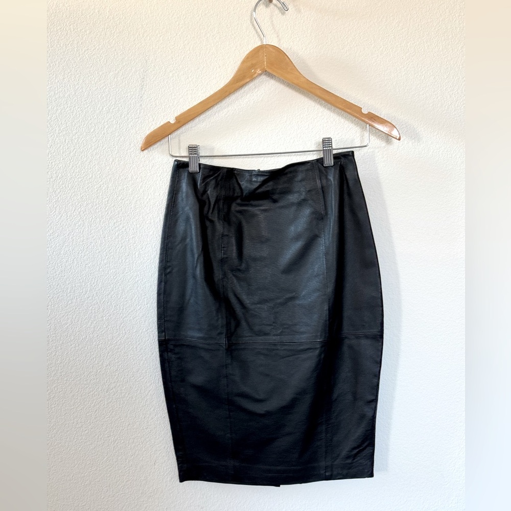❤️ ASOS NWOT Black Leather Skirt | Sz 2